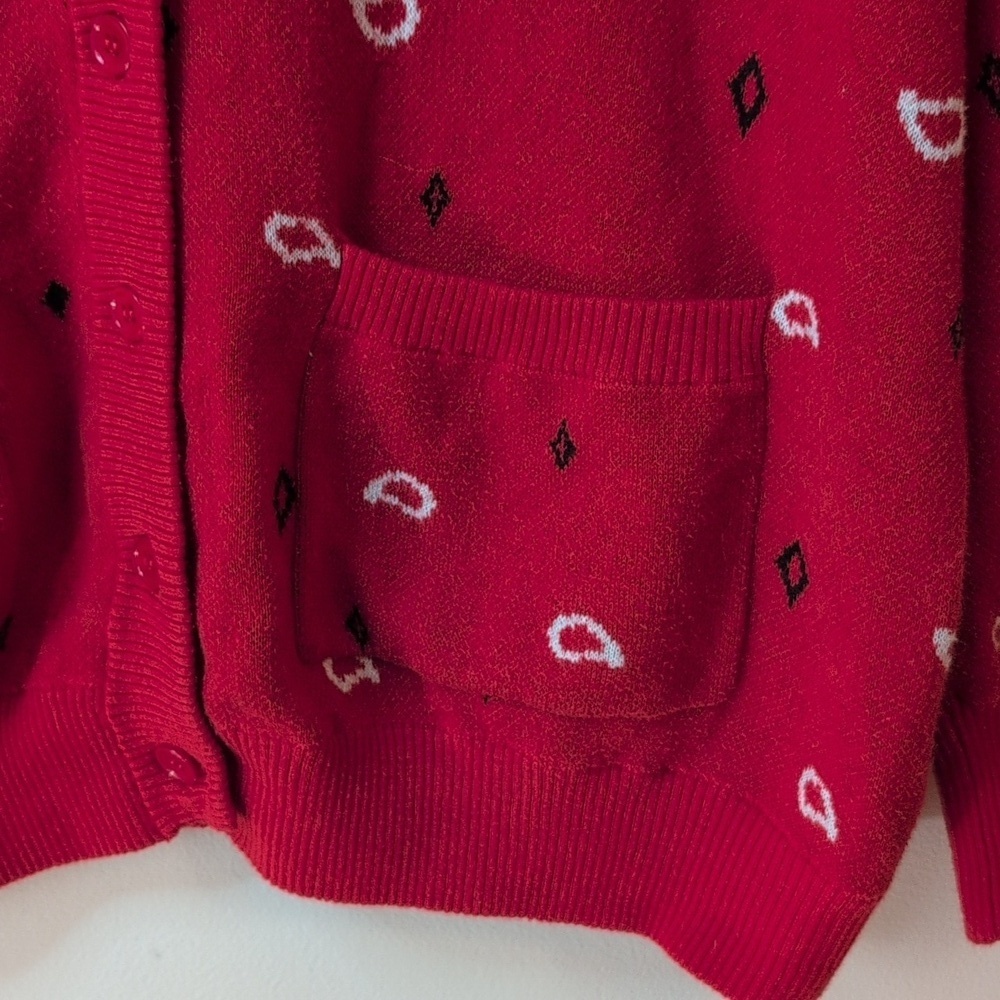 Minnie Rose Cashmere Blend Oversized Button Down V-neck Cardigan One Size - Picture 5 of 8